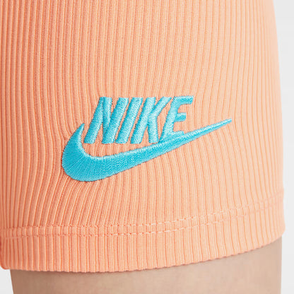 Nike Wild Flower Çocuk Turuncu Şort Takım