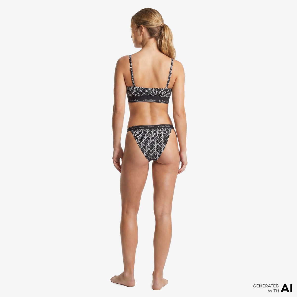 Calvin Klein Kadın Siyah Bikini Altı