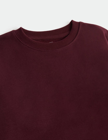 Pamuk Karışımlı Çocuk Sweatshirt