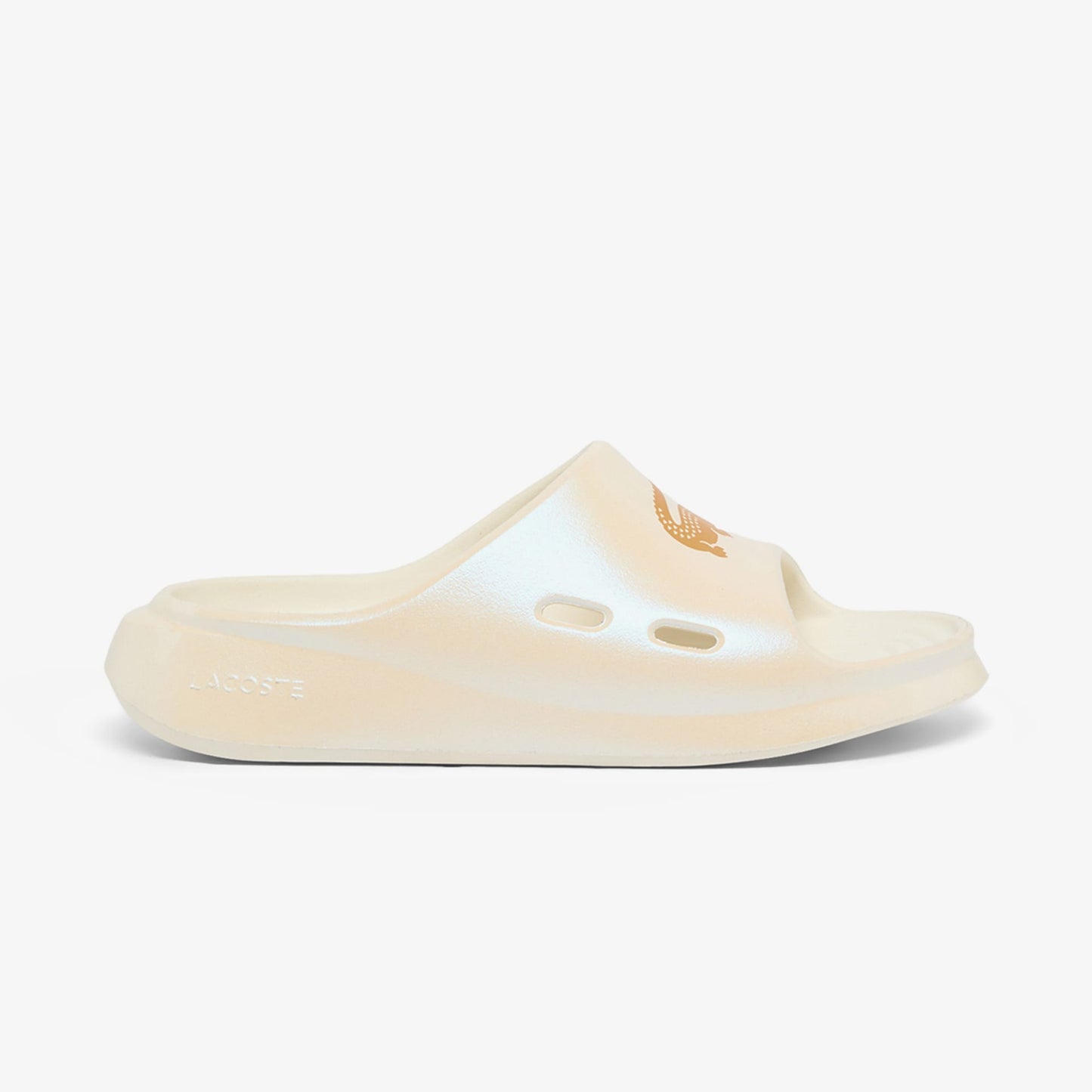 Lacoste Meduz Slide Kadın Beyaz Terlik