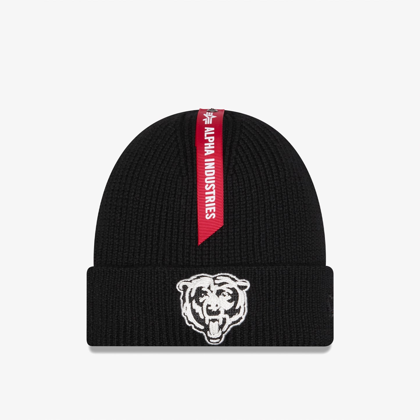 Alpha Industries X New Era Chicago Bears Short Cuff Unisex Siyah Bere