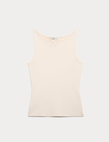 Bisiklet Yaka Slim Fit Triko Üst