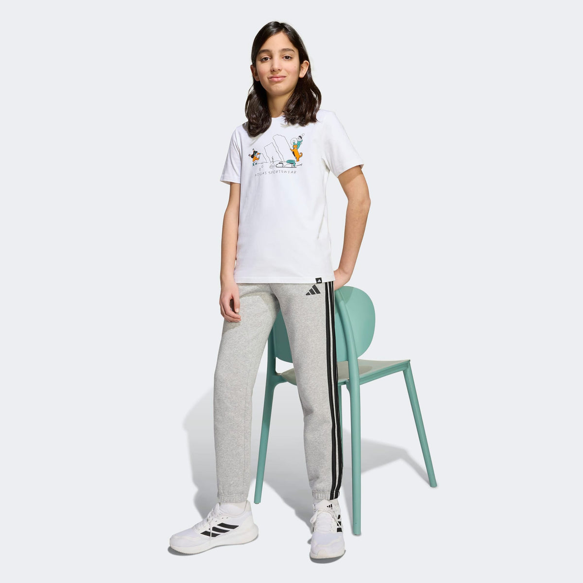 Adidas Sports T Unisex Beyaz T-shirt