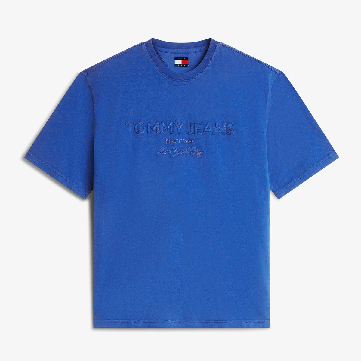Tommy Hilfiger 90s New Classics Ss Tee Erkek Mavi T-shirt
