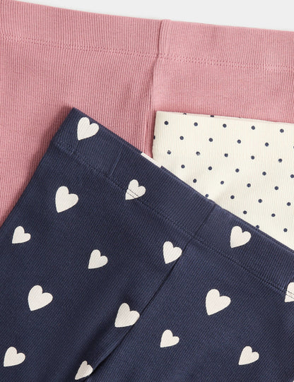 3'lü Pamuk Karışımlı Pijama Seti – 12 Ay-8 Yaş