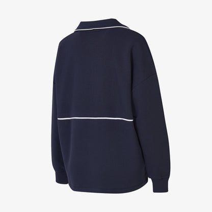 New Balance Wnc3402 Kadın Lacivert Sweatshirt