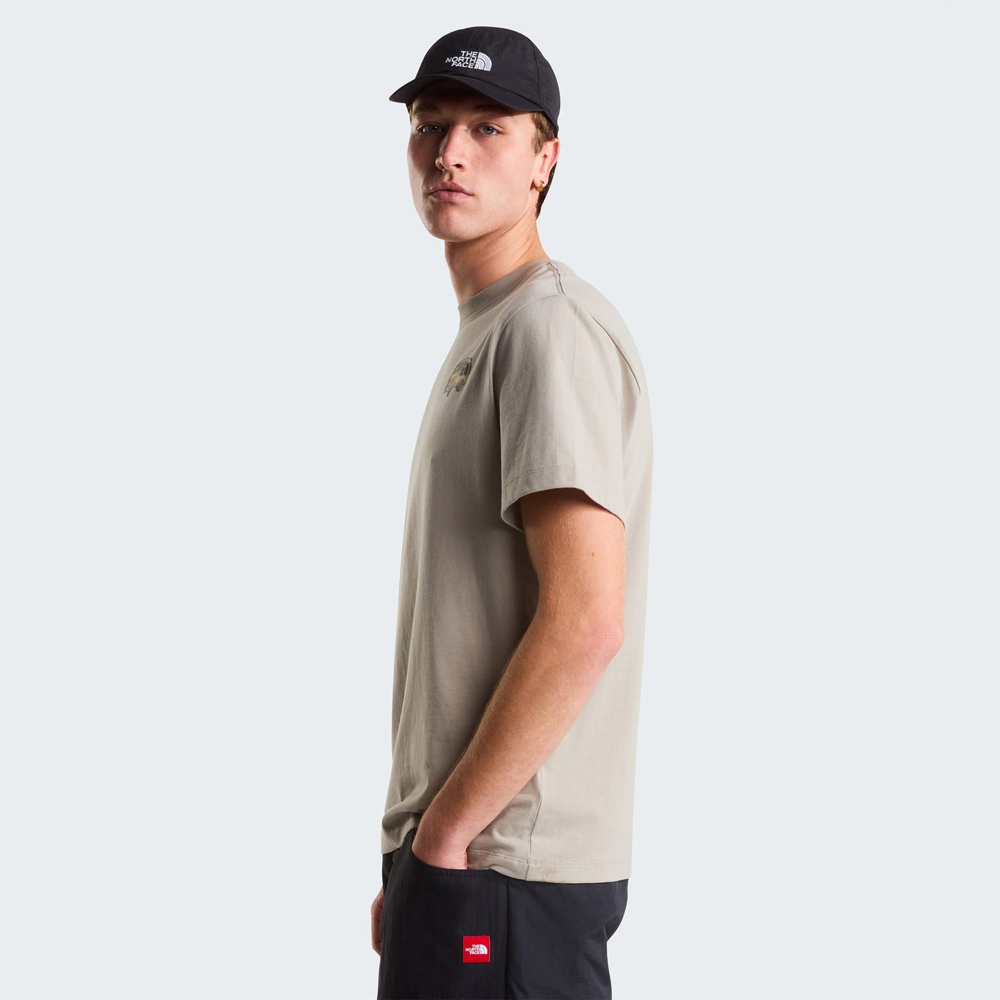 The North Face Van Life Relaxed Erkek Gri T-shirt