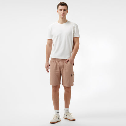New Balance Lifestyle Erkek Bej Şort