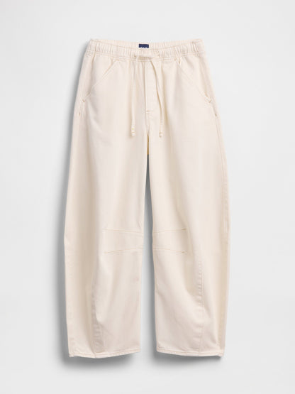 Krem Mid Rise Ultrasoft Easy Horseshoe Jean Pantolon