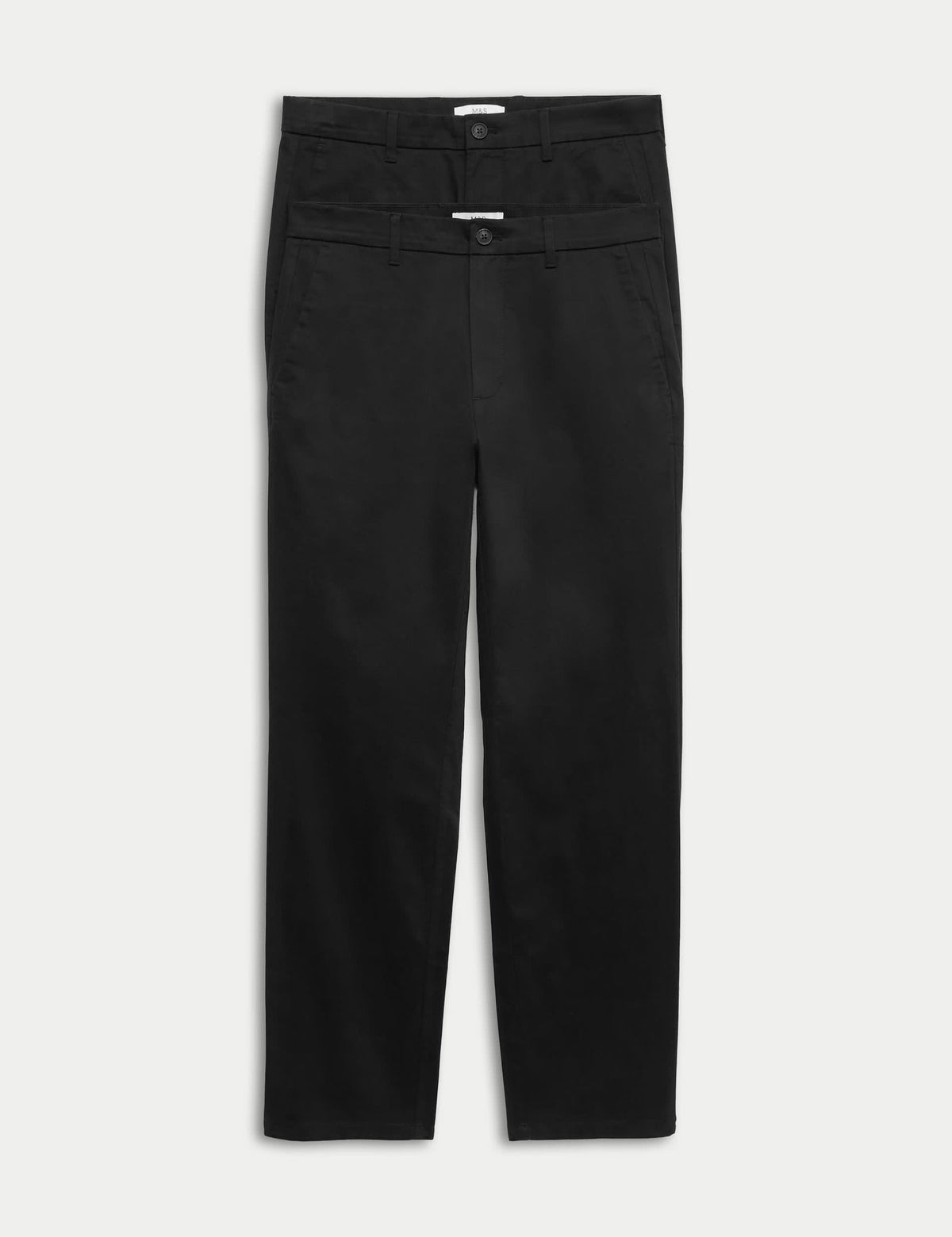 2'li Regular Fit Stretch Chino Pantolon Seti