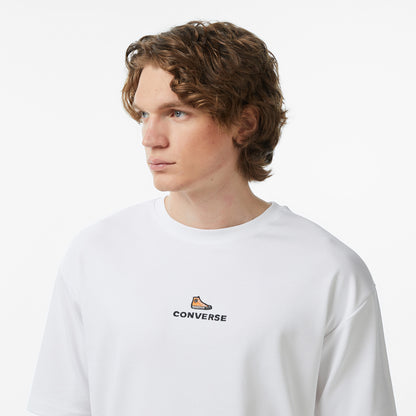 Converse Erkek Beyaz T-shirt