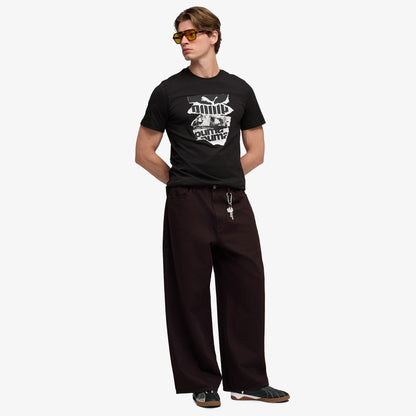Puma Graphic Erkek Siyah T-shirt