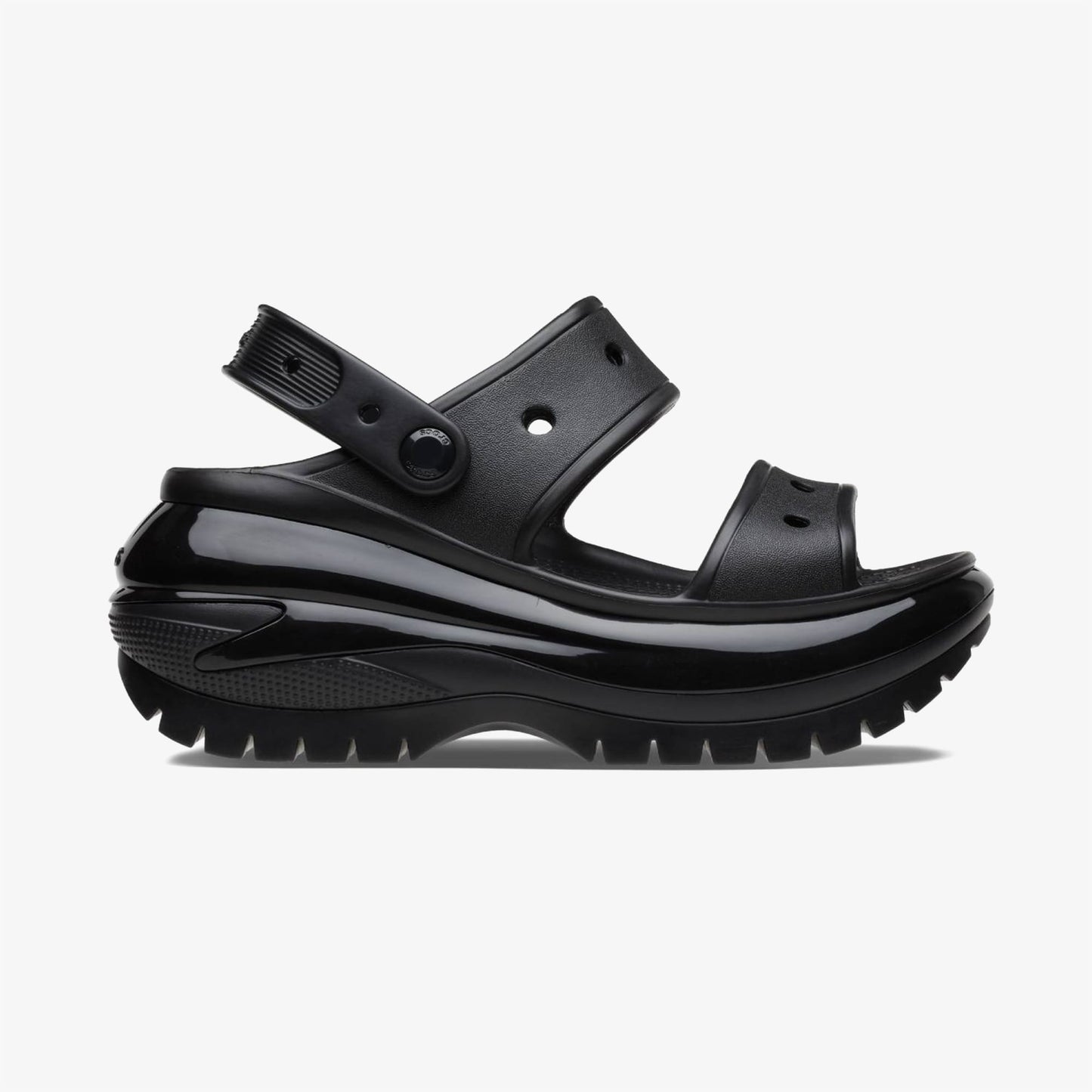 Crocs Classic Mega Crush Kadın Siyah Sandalet
