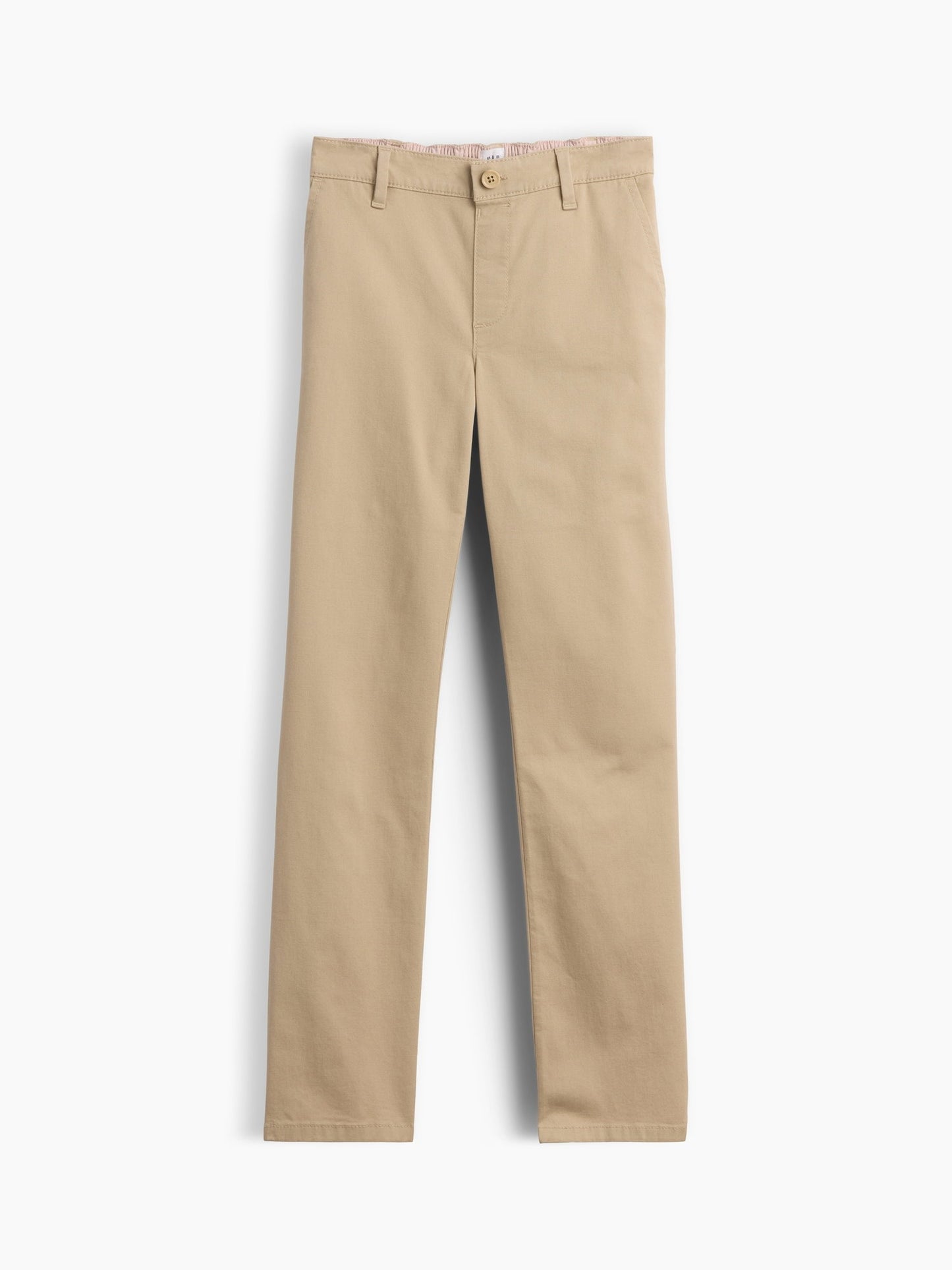 Bej Slim Uniform Chino Pantolon