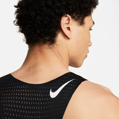 Nike Dfadv Aroswft Singlet Erkek Siyah T-shirt