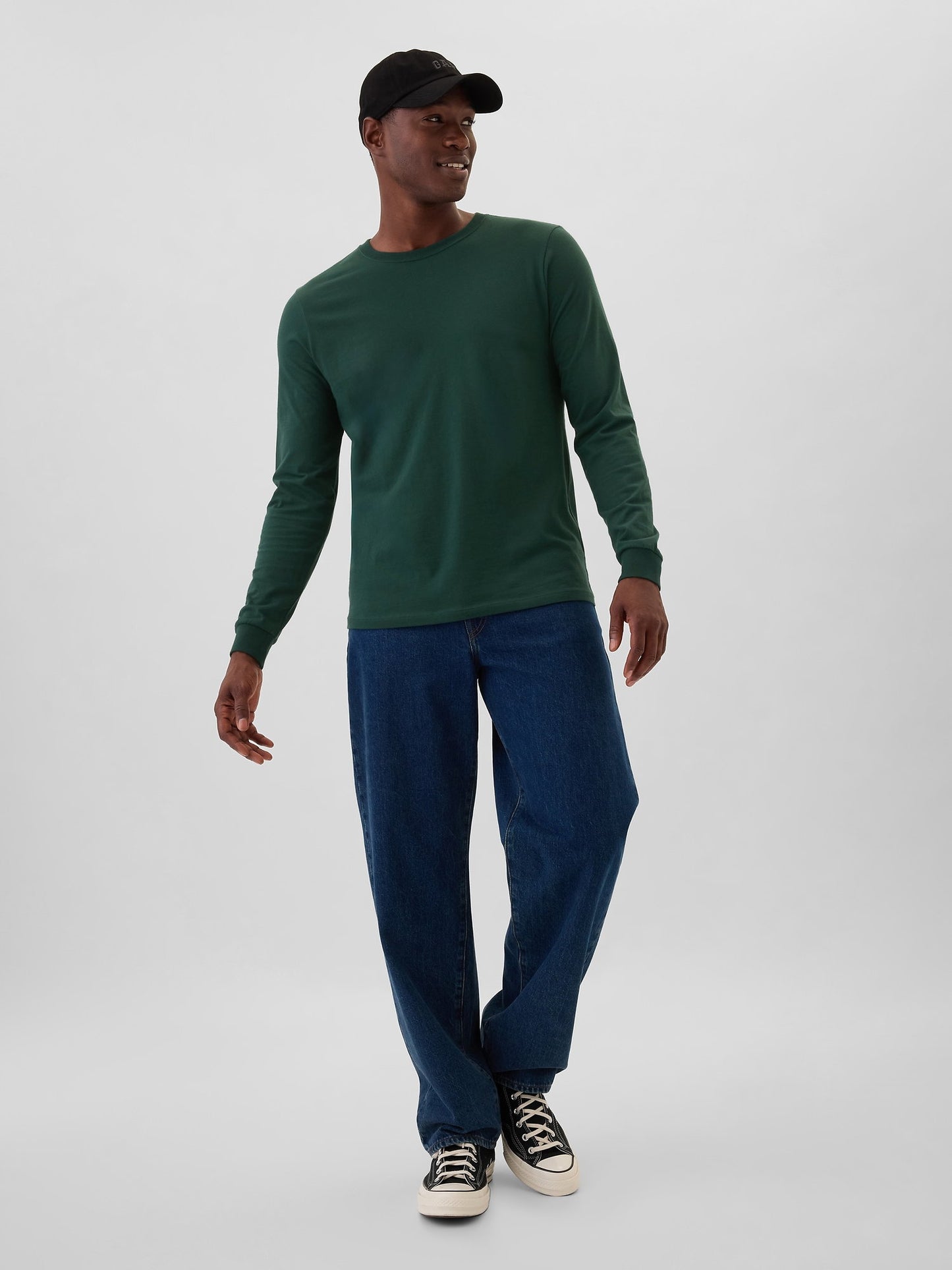 Koyu Yeşil Everyday Soft T-shirt