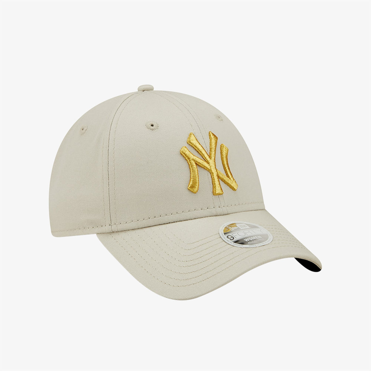 New Era Metallic Logo 9forty Neyyan Bej Şapka