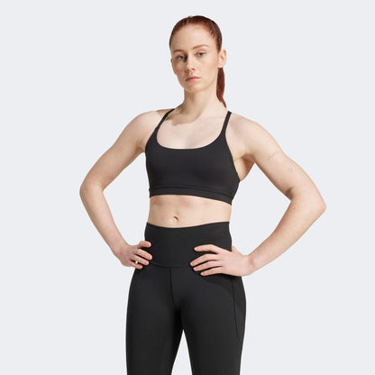 Adidas All Me Light Support Kadın Siyah Bra