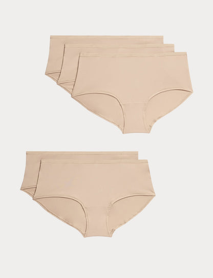 5'li Dikişsiz Short Külot Seti