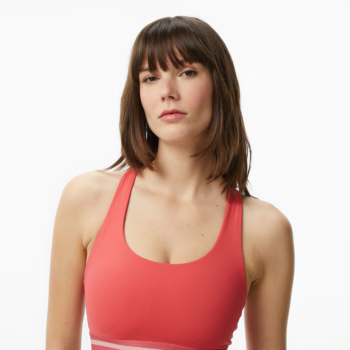 Calvin Klein Icon Sport Medium Support Kadın Kırmızı Bra