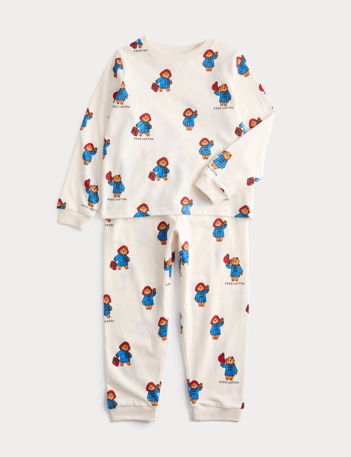 Saf Pamuklu Paddington Pijama Takımı (1-8 Yaş)
