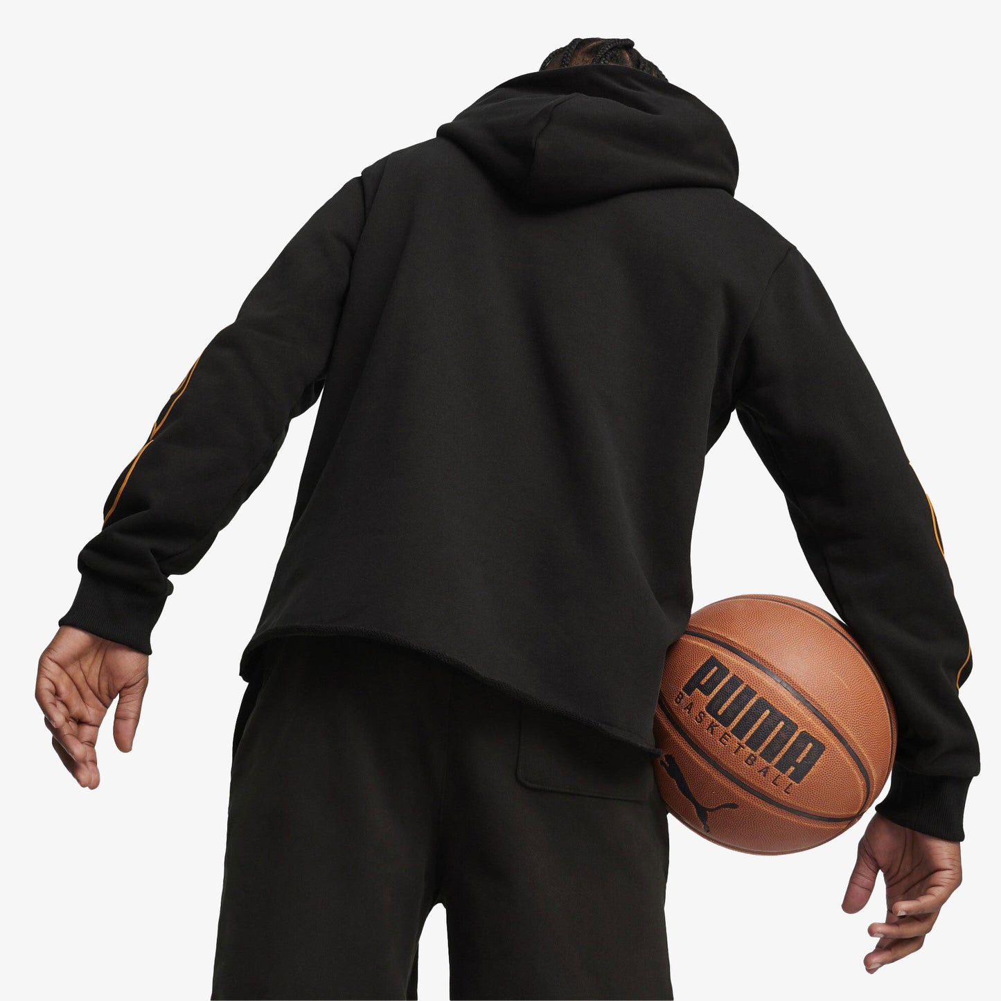 Puma Caution Erkek Siyah Hoodie