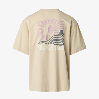 The North Face Sun Oversize Erkek Bej T-shirt
