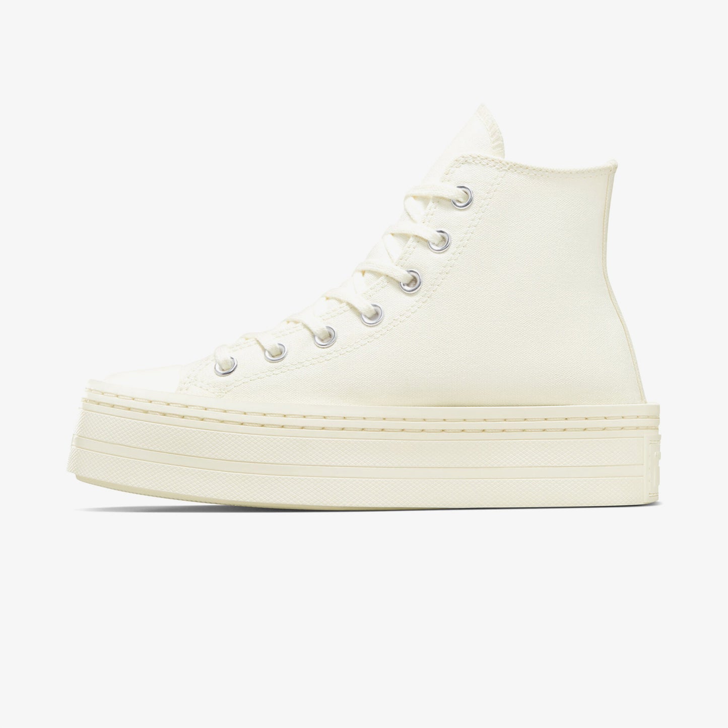 Converse Chuck Taylor All Star Modern Lift Platform Canvas Kadın Krem Sneaker