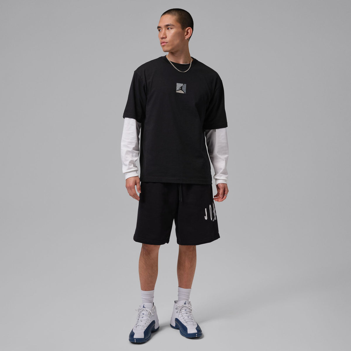 Jordan No Franchise Erkek Siyah T-shirt