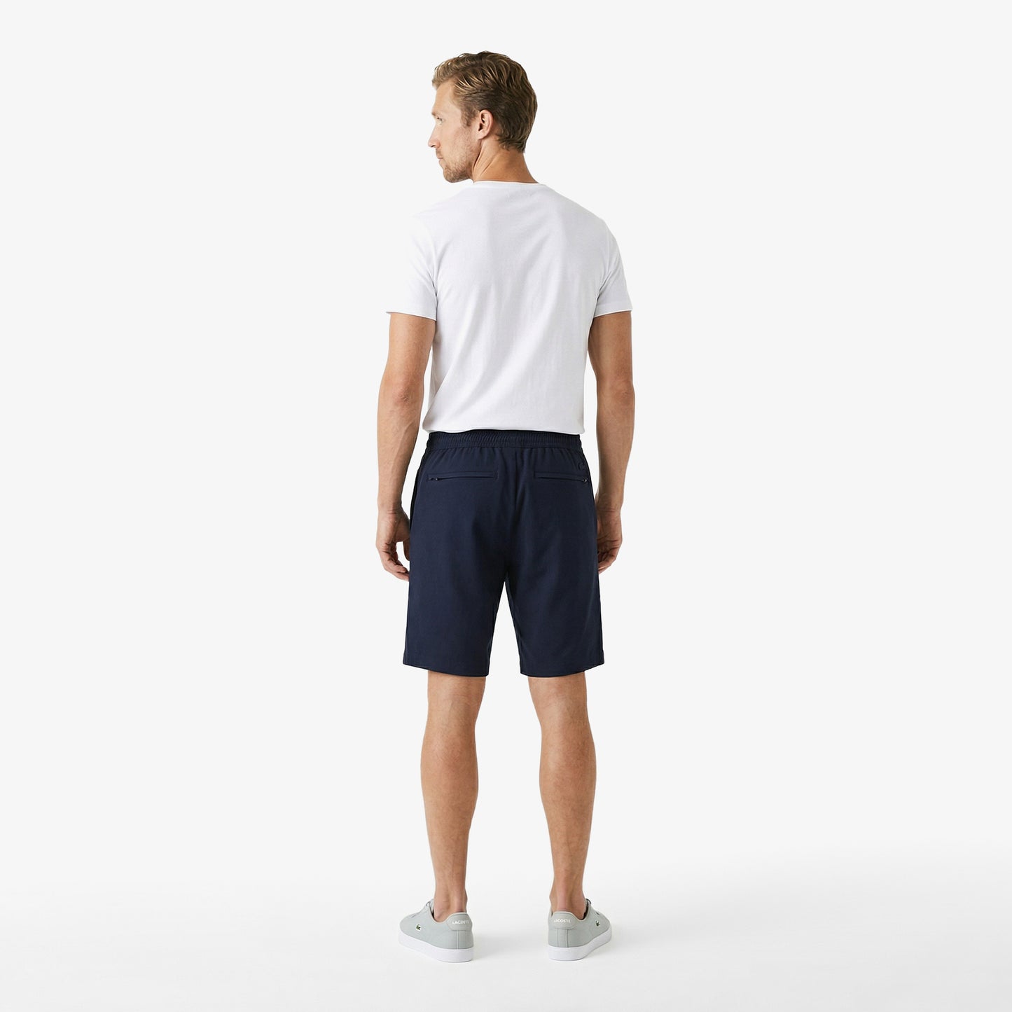 Lacoste Tapered Fit Erkek Lacivert Şort