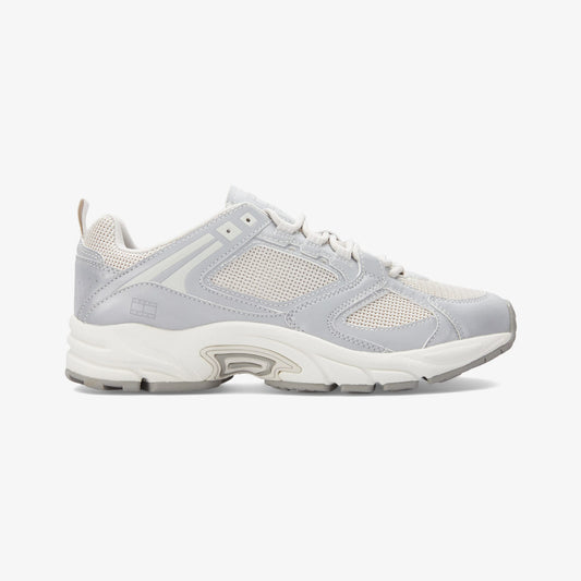 Tommy Jeans Suede Mix Archive Runners Erkek Gri Spor Ayakkabı