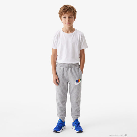 Nike Club Chenille Jogger Çocuk Gri Eşofman Altı