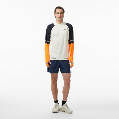 Brooks Run Visible Thermal 2.0 Erkek Beyaz Hoodie
