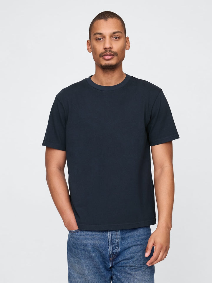Lacivert Heavyweight Relaxed T-shirt