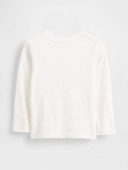 Kırmızı Gap Logo Cep T-shirt