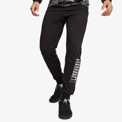 Puma Essentials Logo Lab Erkek Mavi Eşofman Altı