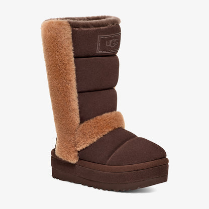 Ugg Classic Chillapeak Tall Kadın Koyu Kahverengi Bot