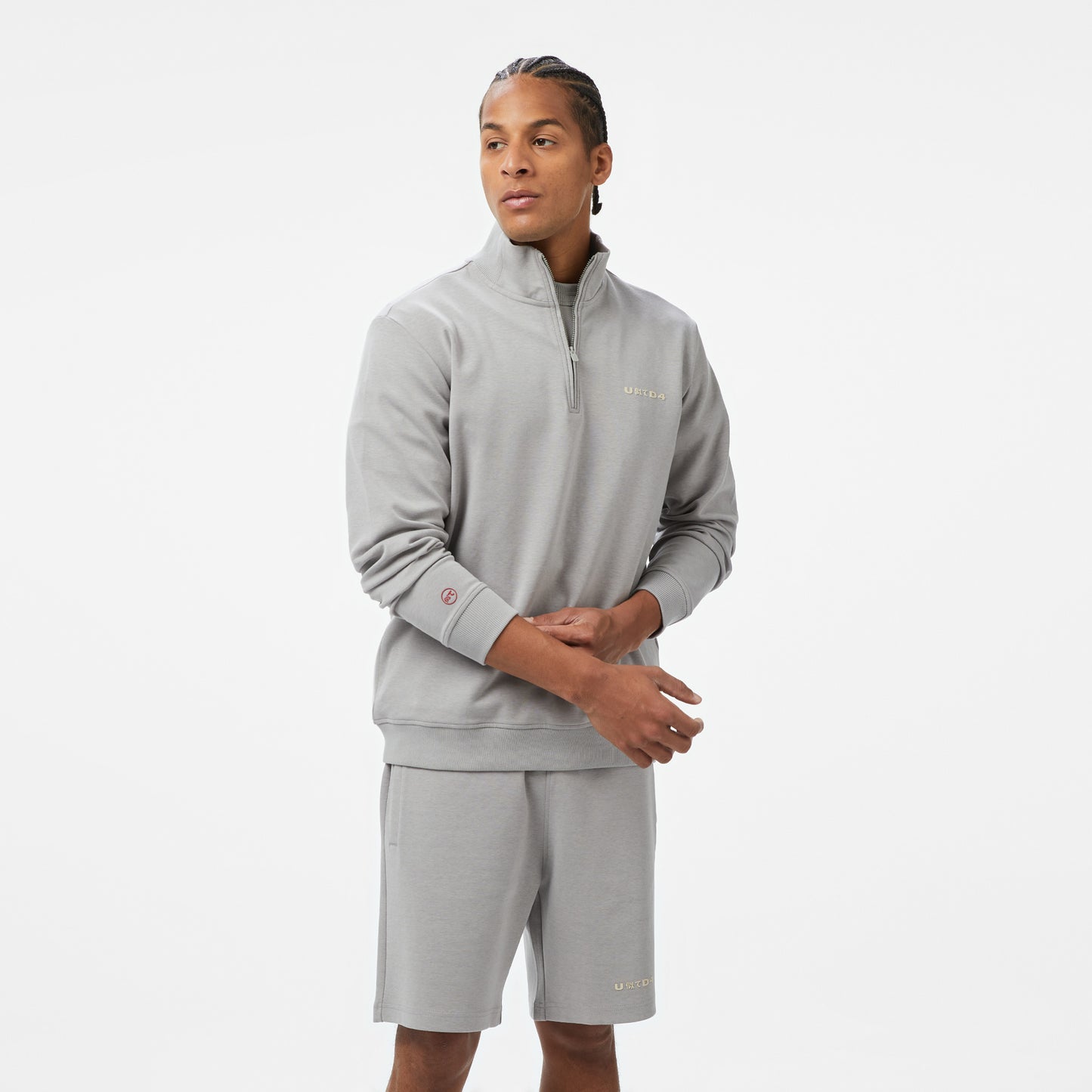 United4 Comfort Erkek Gri Sweatshirt