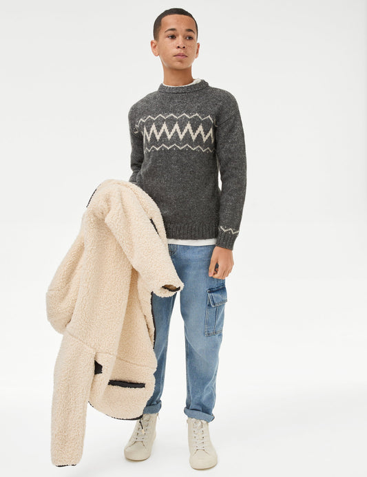 Fair Isle Noel Kazak (6-16 Yaş)