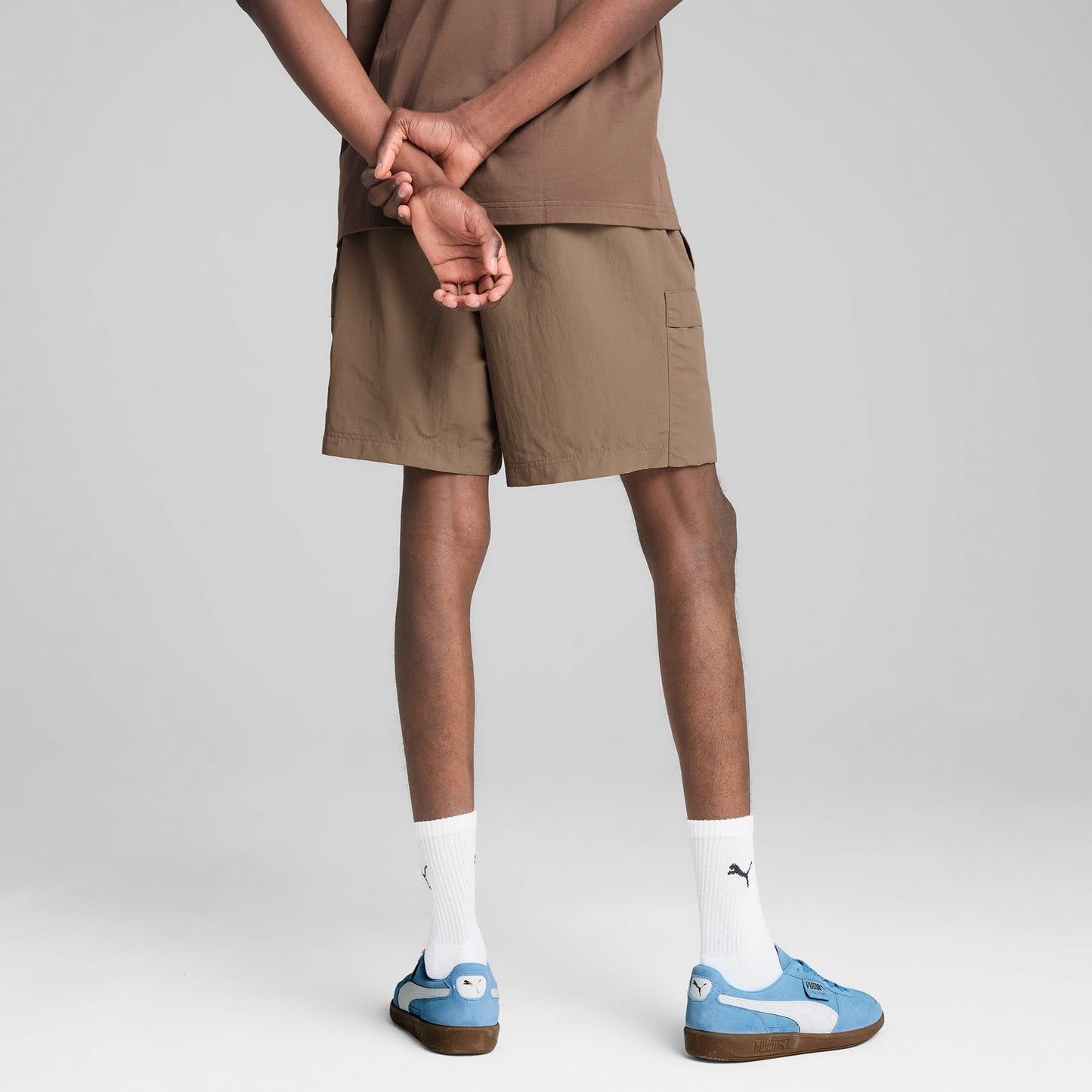 Puma Wardrobe Ess Cargo Unisex Kahverengi Şort