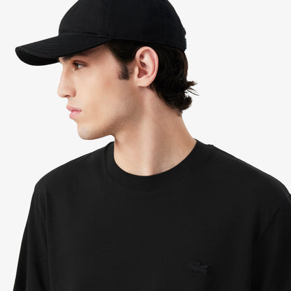 Lacoste Classic Fit Erkek Siyah T-shirt