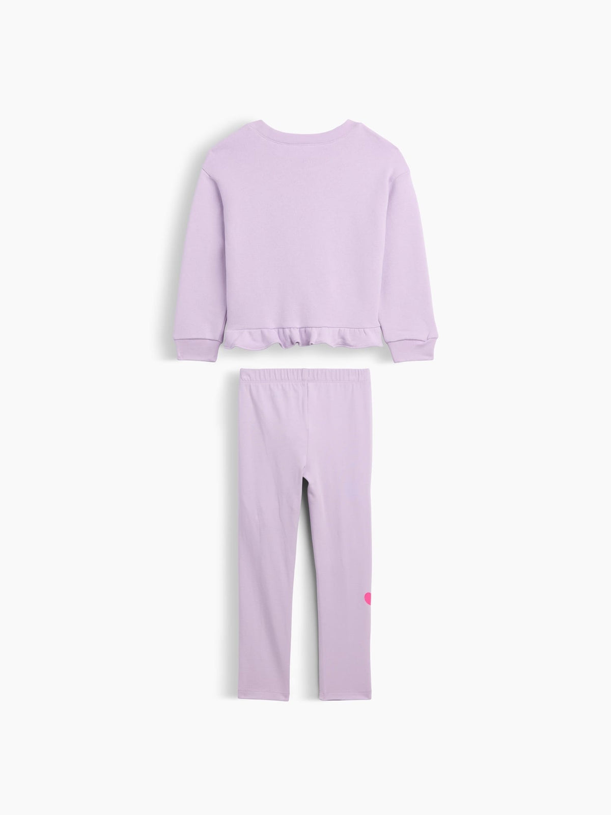 Lila Two-piece Sweatshirt Seti