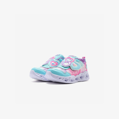 Skechers Heart Lights Lovin Reflection Çocuk Mor Işıklı Spor Ayakkabı