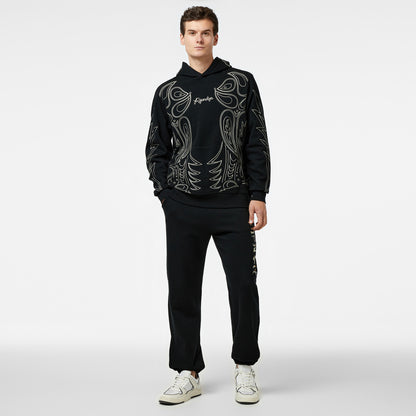 Ripndip Howdy Erkek Siyah Hoodie