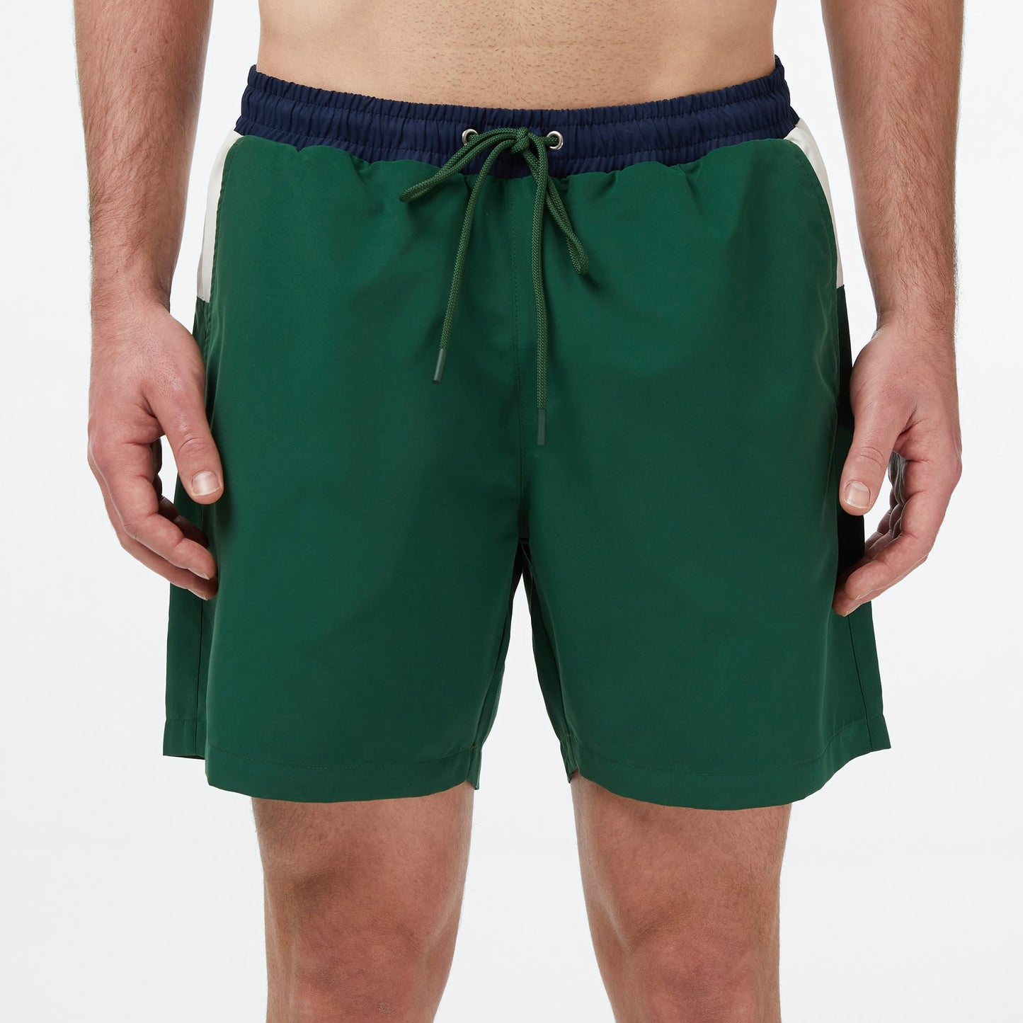 Lacoste Regular Fit Erkek Yeşil Deniz Şortu