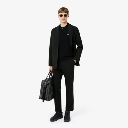 Lacoste Erkek Classic Fit Kısa Kollu Polo Yaka Siyah Triko