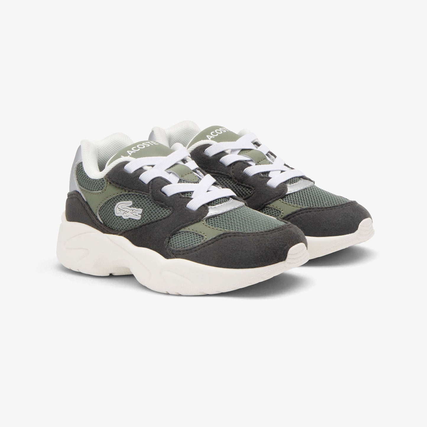 Lacoste Storm 96 Lo Vintage Çocuk Yeşil Sneaker