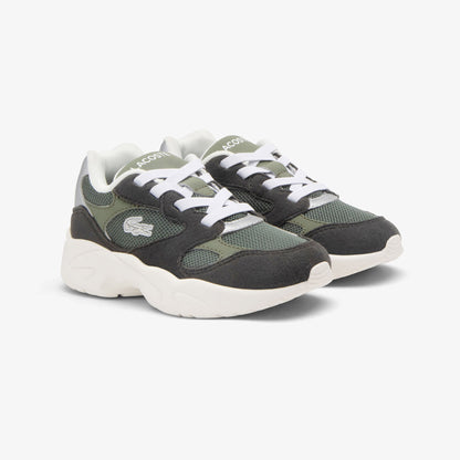 Lacoste Storm 96 Lo Vintage Çocuk Yeşil Sneaker