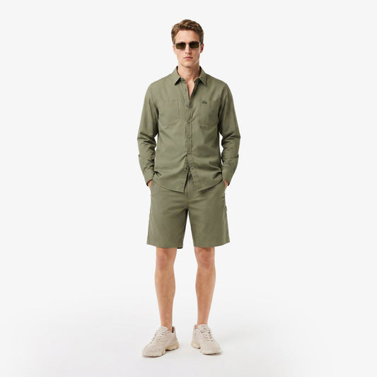 Lacoste Relaxed Fit Erkek Haki Şort
