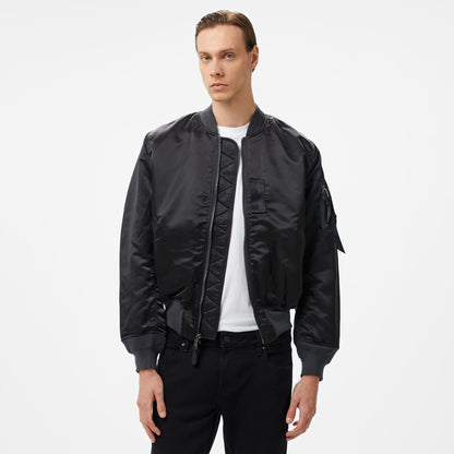Alpha Industries 1960s Ma-1 Flight Bomber Unisex Siyah Ceket
